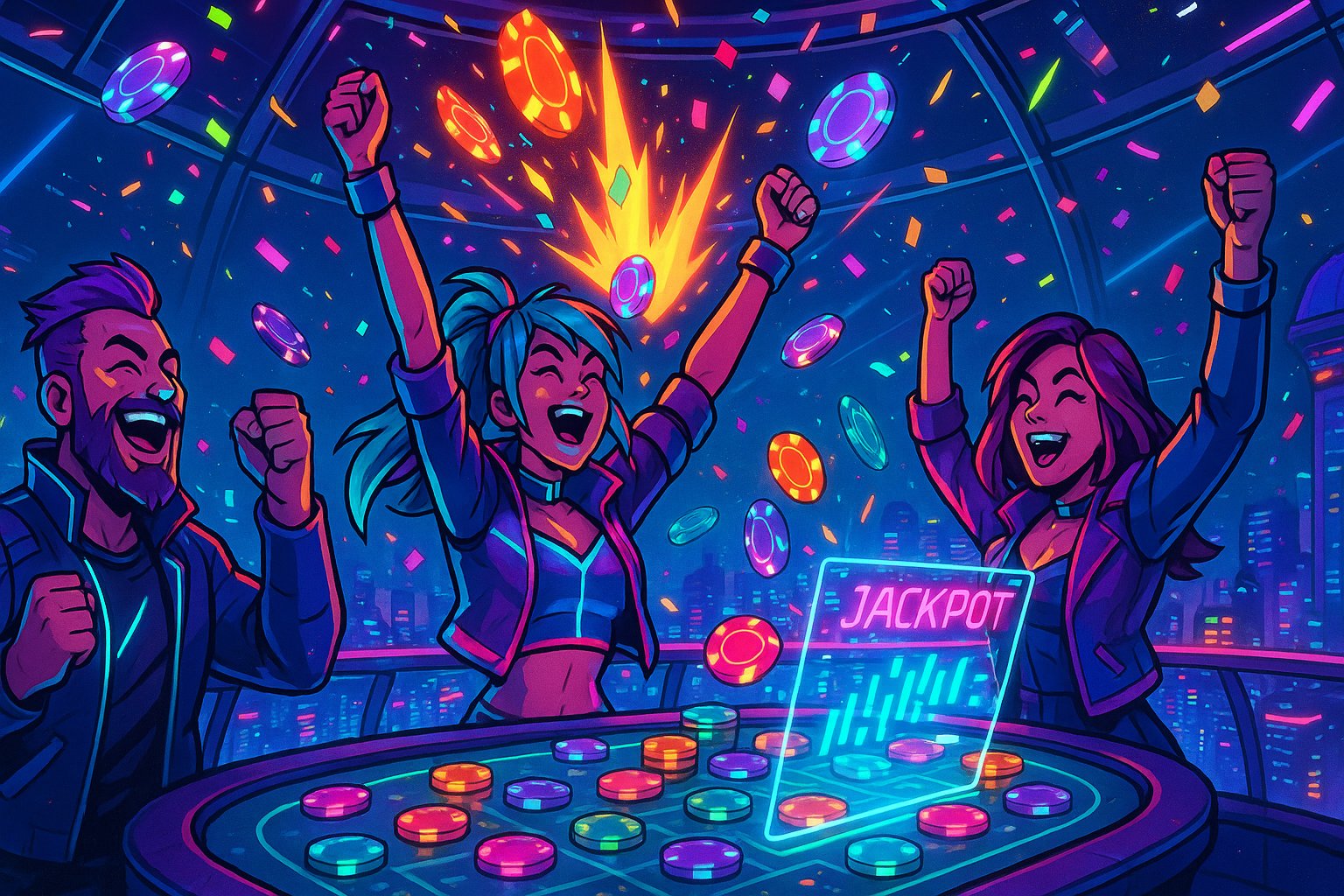 Contoh opsi free bet yang ditampilkan di antarmuka permainan Free Bet Blackjack